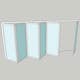 Vikparti Allvy Sunroom s75 3-Glas 6-Delad