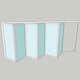 Vikparti Allvy Sunroom s75 3-Glas 6-Delad