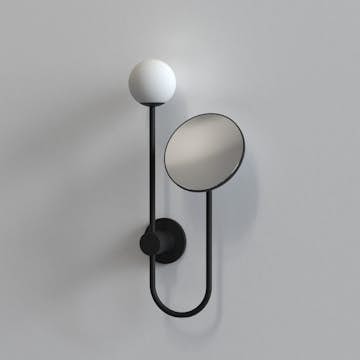 Vägglampa Astro Orb med Spegel