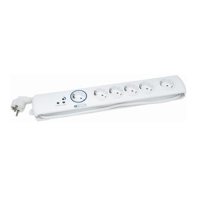 Automatswitch Malmbergs 1+5-Vägs med Överspänningskydd