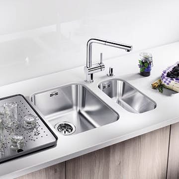 Avrinningsplan Blanco Rostfritt Stål 425 x 365 mm