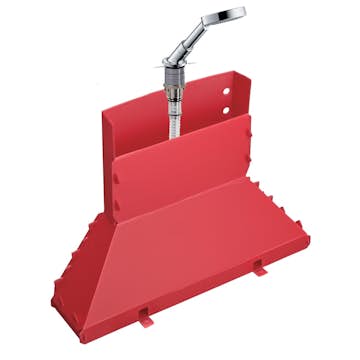 Inbyggnadsdel Hansgrohe Securflex-set till Karkant med Handdusch