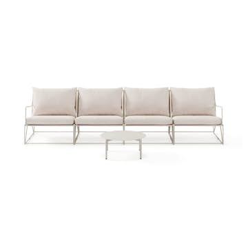 Loungegrupp Comfort Garden Usteryd Utesoffa 4-sits med Usteryd Soffbord