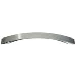 Lådhandtag Beslagsboden Borstad Nickel