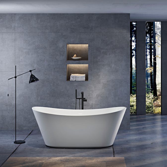 Badkar Bathlife Ideal Relax Vit