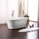 Badkar Bathlife Ideal Retro Fristående Vit