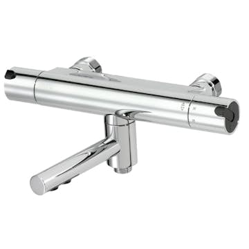 Badkarsblandare Mora Rexx T5 Krom/Svart