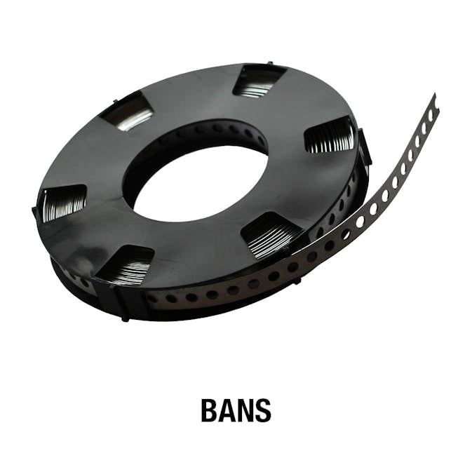 Patentband Simpson strong Tie BANS Ro stfri A2 0,7x12x3000