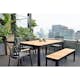 Matgrupp LifestyleGarden Portals 160 cm med 4 Tree Stolar och Bänk