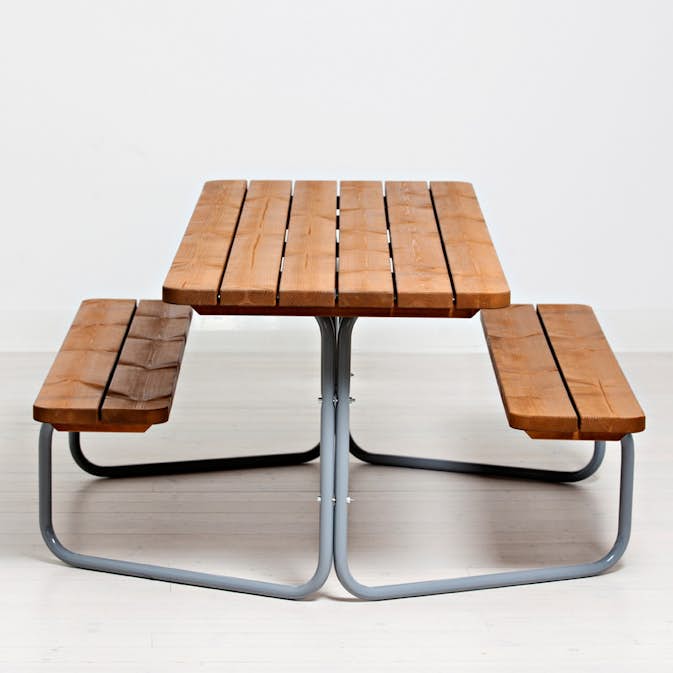 Barnbord Varax Breikki Grå Utomhus