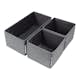 Lådförvaring Bigso Box of Sweden Drawer Organizer 3-Set Grå