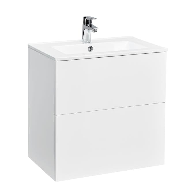 Tvättställsskåp Alterna Isella Kompakt med Ariella Porslin Tvättställ