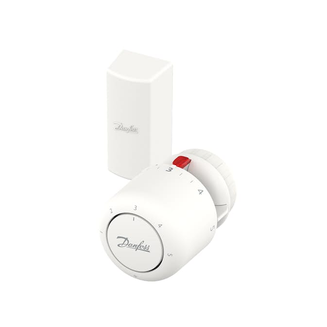 Radiatortermostat Danfoss Aero Ra Click Rs 7-26°C 0-2M Givare