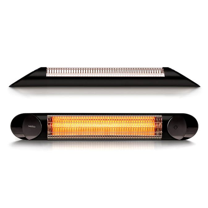 Infravärmare Veito Blade S 2500 Fjärrkontrollstyrd med Effektreglering, IP55-Klassning