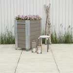 Blomlåda PLUS Cubic Gråbrun 87x50x95 cm