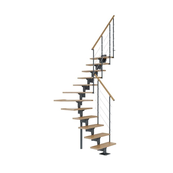 Spartrappa Dolle Boston Bok Steg 1/4 Svängd