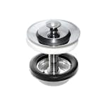 Silpluggventil Gustavsberg Krom