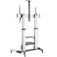 Golvstativ Med Hjul LogiLink TV 60-100 tum Max 100kg Alu