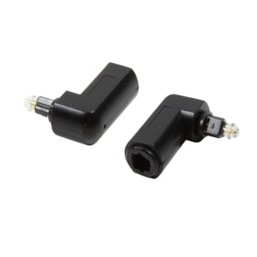 Toslink Vinkeladapter LogiLink 90°