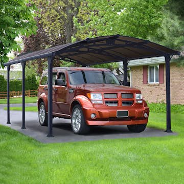 Carport gop Arcadia 18 m2 Grey