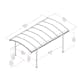 Carport Canopia by Palram Vitoria 5000