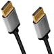 DisplayPort-kabel LogiLink 4K/60Hz Aluminium