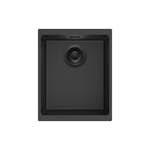 Diskho Stala Essent CEG-E34B Komposit Svart Enkel med Korgventil