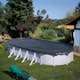 Poolöverdrag Gre Vinter För Oval Pool 610x375 cm