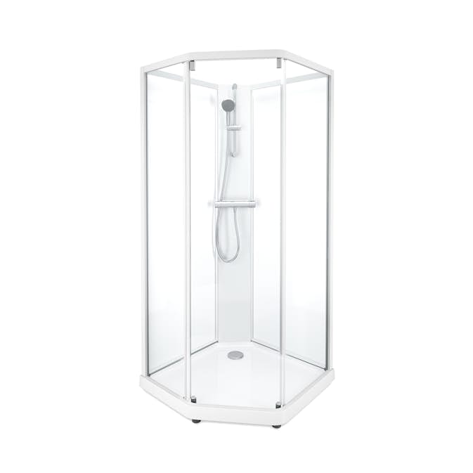 Duschkabin Contura Shower Showerama Classic Pentagonal