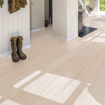 Trägolv Kährs Life Coconut Cream Wide Ek Mattlackat 1-Stavs Golv