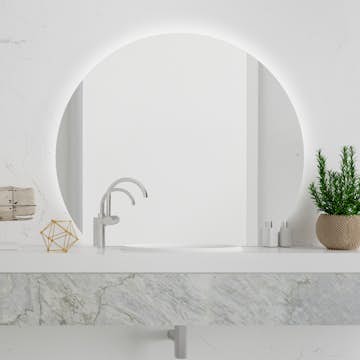 Spegel Vidi Corte med LED-belysning