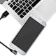 Vinklad MicroUSB-kabel LogiLink USB 2.0 15W 1 m