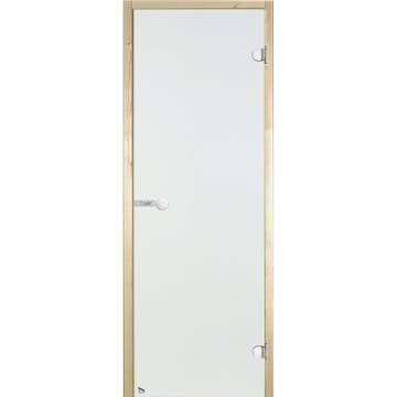 Glasdörr Harvia Klar med Furukarm 7x19