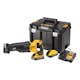 Tigersåg DeWalt DCS386H2T-QW 18V XR Fv Ps 2x5 Ah Tstak