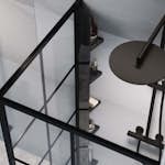 Duschhylla Macro Design Tidy Glas