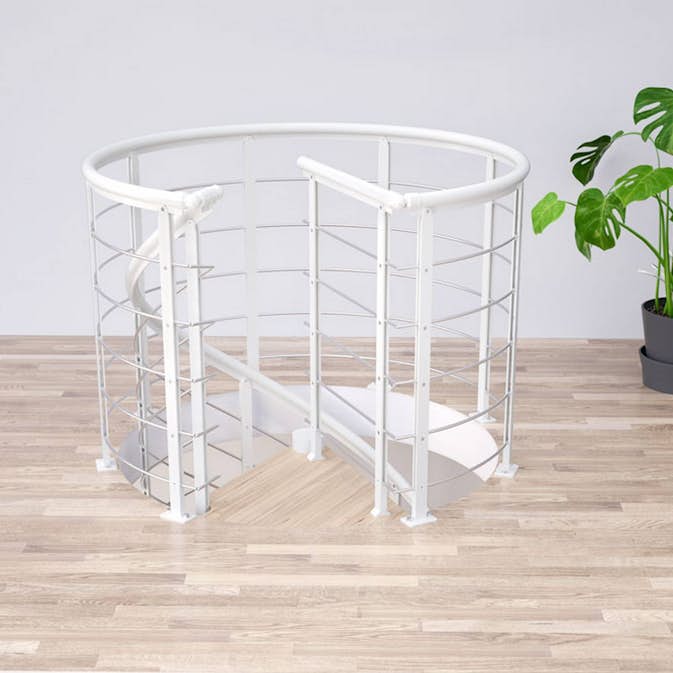 Skyddsräcke Dolle Design Spiraltrappa