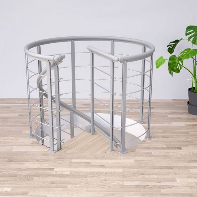 Skyddsräcke Dolle Design Spiraltrappa