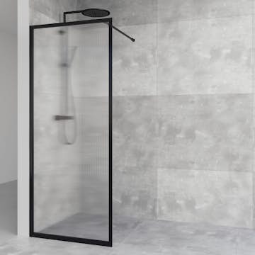 Duschvägg Macro Design Empire Linjeglas