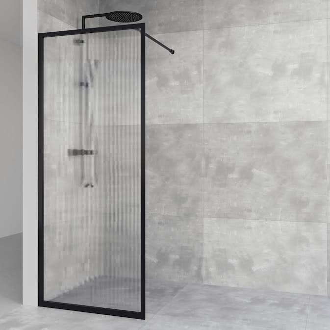 Duschvägg Macro Design Empire Linjeglas