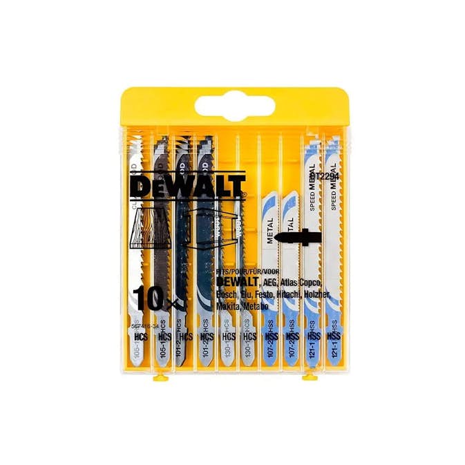 Sticksågsblad DeWalt DT2294 10 Delar För Trä/Met