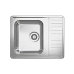 Infälld Diskbänk Stala Lyria L40-S Rostfri Diskho