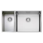 Diskho DecoSteel XV 2350 Infällnad Rostfri Dubbel Diskho Kök