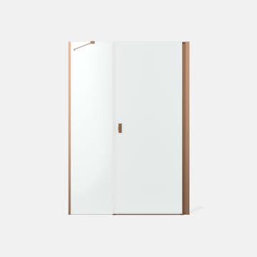 Duschdörr Strømberg Noma 45 med Sidopanel Nisch