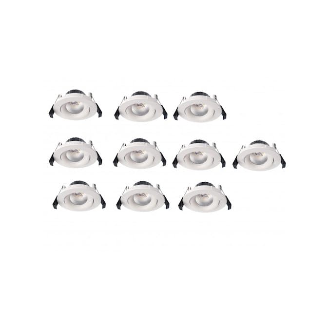 LED-Downlight Wexiö Design Alta 10-pack
