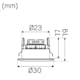 Downlight Hide-a-lite Core Smart 120°