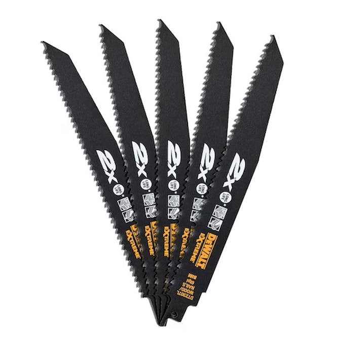 Tigersågsblad DeWalt DT2307L För Trä med Spik 228mm