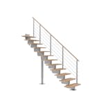 Våningstrappa Dolle Dubai Bok Oljad Rak Design