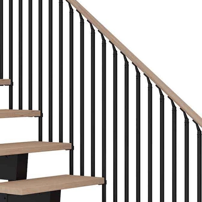 Räcke Dolle Dubai Side2 Classic IIII Ek Vit Oljad