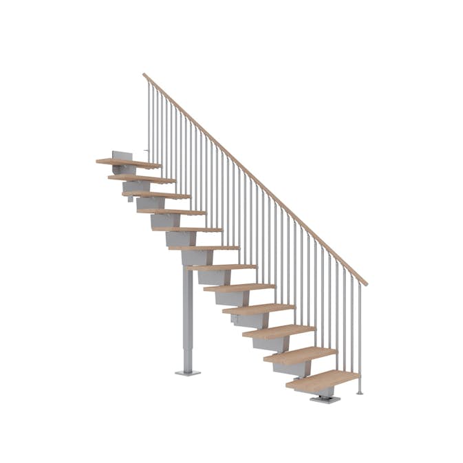 Våningstrappa Dolle Dubai Ek Vit Oljad Classic IIII