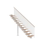 Våningstrappa Dolle Dubai Ek Vit Oljad Classic IIII